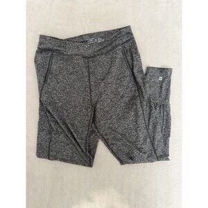 Sweaty Betty Garudasana Lightweight Yoga Trouser Pants SB4046 Heather Gray Large